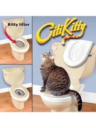 Kočičí záchodové prkénko Citi Kitty