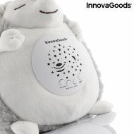 Plyšová hračka ježek s bílým šumem a projektorem na noční světlo - InnovaGoods Spikey