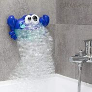 Bublinkovač do vany- krab modrý