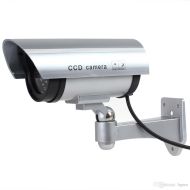 Venkovní atrapa bezpečnostní kamery Dummy s infrapřísvitem