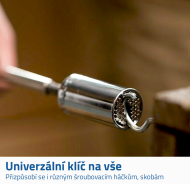Univerzální nástavcový gola klíč 7 - 19mm