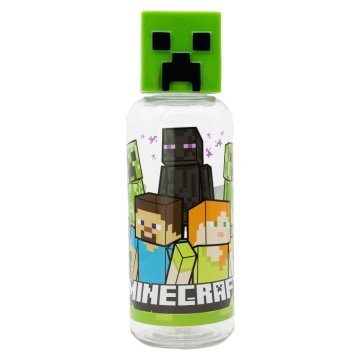 3D Plastová lahev na pití - Minecraft 560 ml
