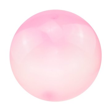 Pružný nafukovací míč - růžový