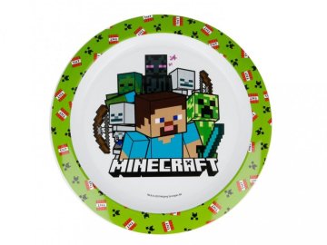 Plastový talíř Minecraft - 22cm
