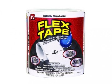 Vodotěsná lepící páska - Flex Tape bílá